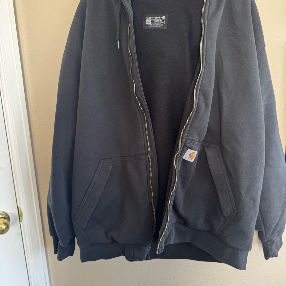 Men’s Carhartt Black Loose Fit Jacket -XL-